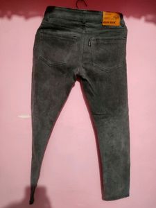 Rough Jeans With Half Shirt