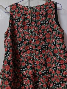 Floral Print Women Sleeveless Top