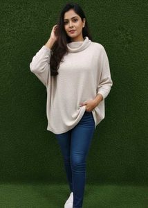 Oversized Turtleneck Sweater