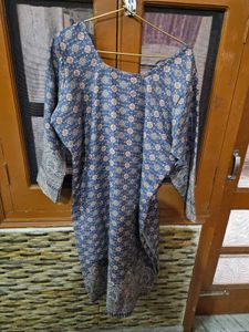 Woollen printed salwar suit xxl size