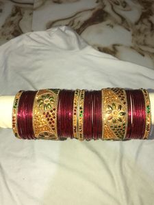 Bangle’s (set)Dark  Pink Colour &amp; Red Colou