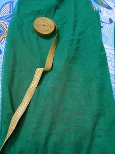 Embroidered Green Kurta Fabric