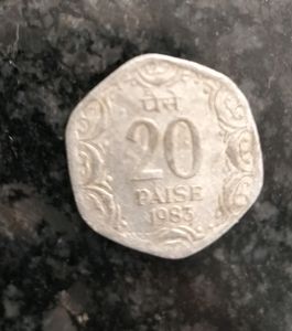 20paise Coins 1983 Year