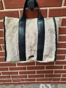 Shearling Tote Bag
