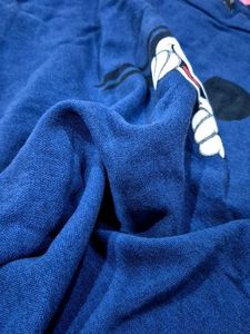 Navy Blue Mickey Mouse Tee