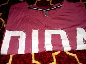 Printer Ti Shirt Crop Top