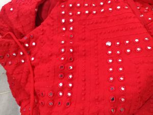 frock lhnga set with dupatta