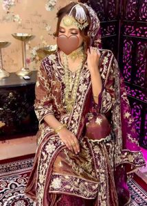 Bridal Khada dupatta