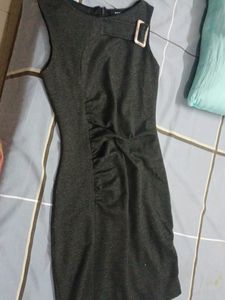 Gray Sheath Dress