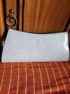 White, Silvery Clutch
