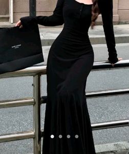 Black Long Sleeve dress From SAVANA