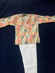 Kids' Colorful Kurta Pajama Set