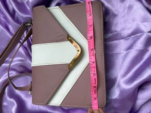 Retro Colorblock Shoulder Bag