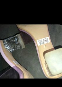 Stylish Clear Strap Sandals one time wear