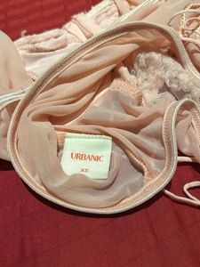urbanic baby pink knot cami top
