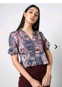Outryt Beautiful Satin Top 🤎