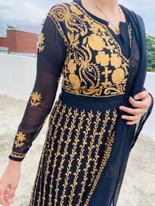 Black Anrakali Dress