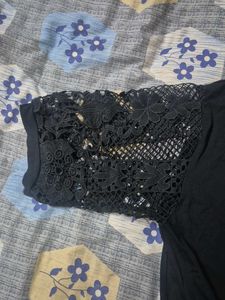 Lace Sleeve Top