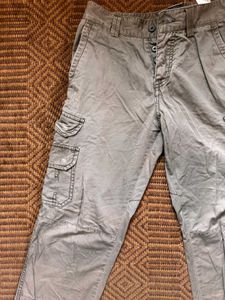 Grey Cargo Pants Celio