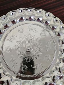 Silver Painted Tray