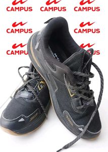 Campus Black Running Shoes