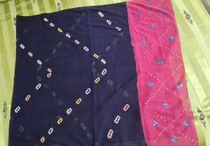 Bandhani (tie &amp; dye) Cotton Chunni/Dupatta