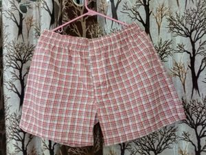 Checked shorts