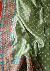 Pure Silk BANDHNI SAREE