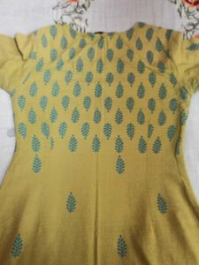 Leaf Print Kurta