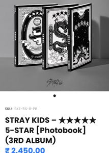 STARY KIDS 5 STAR ALBUM VERSION B