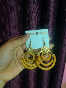 Golden Hoop Earrings