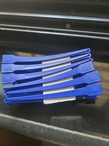 Blue Hair Clips