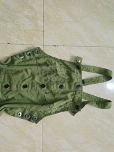 Olive Green Map Jumper