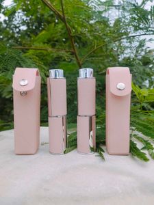 Pink Perfume Atomiser With Cover 🎁