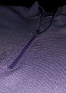 High Neck Zipper Crop Top