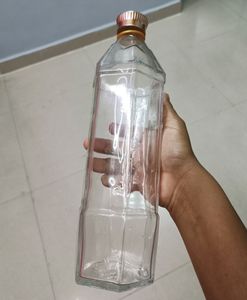 Set Of 1Ltr  Glass bottles Fridge
