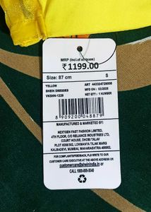 Chic Yellow Sundress