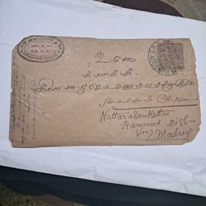 Vintage Envelope+letter