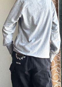 Grey Crew Neck Sweatshirt