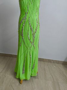 Neon Green Maxi Dress