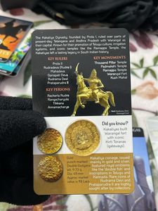 Kakatiyas Gold Gadyana Reproduction Coin