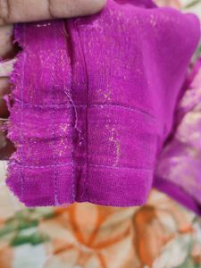 Pink Brocade Blouse