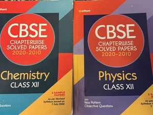 Chemistry And Physics Chapter wise Solved Papers