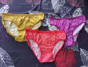 Combo of 3 multicolour briefs