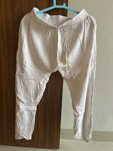 White trouser for ethnic wear and other