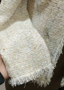 Fringed Tweed Jacket