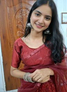 Maroon Lehenga choli !