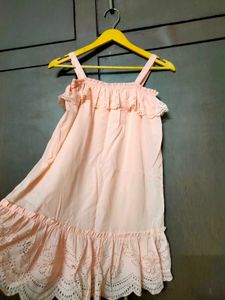 Peach Dress