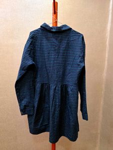 Checkered Empire Waist Tunic