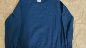 Blue sweatshirt